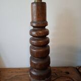 Wooden lamp base