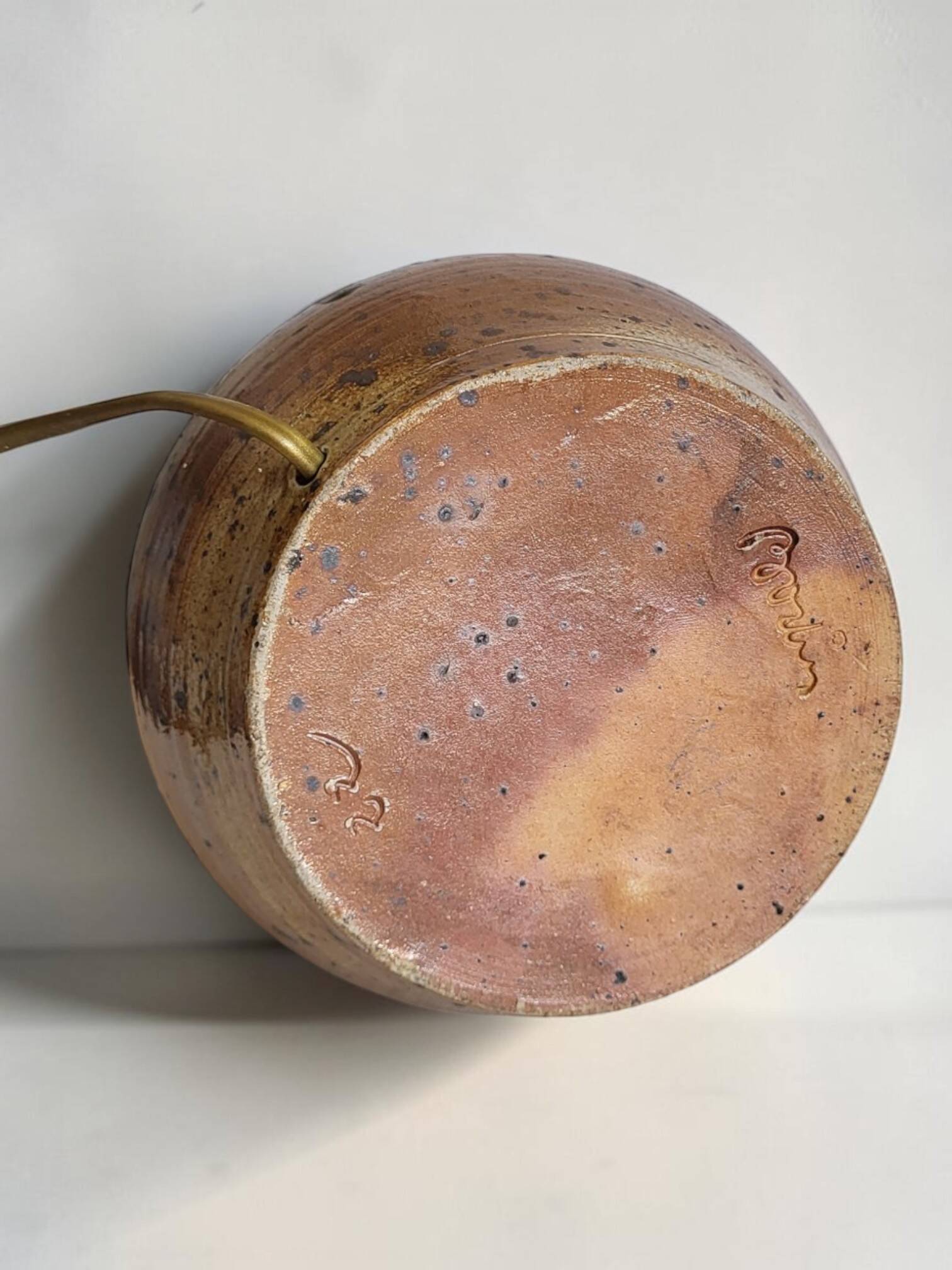 Pyrite stone lamp Bodin / La Borne