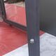 Mirror metal triptych