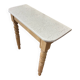 Console en chêne relookée