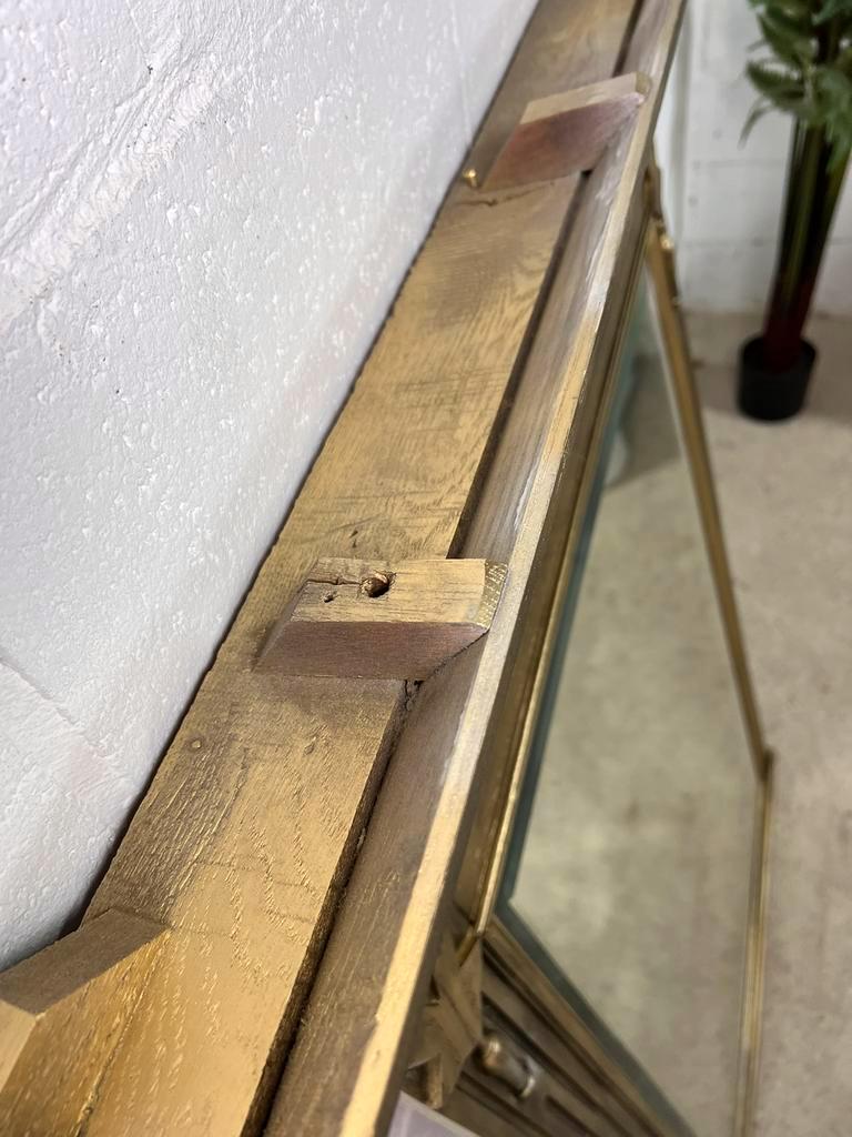 Vintage mirror "gold", 135x94 cm