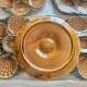 Shell plates Sarreguemines
