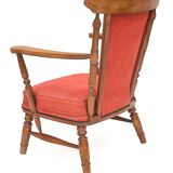 3 old armchairs