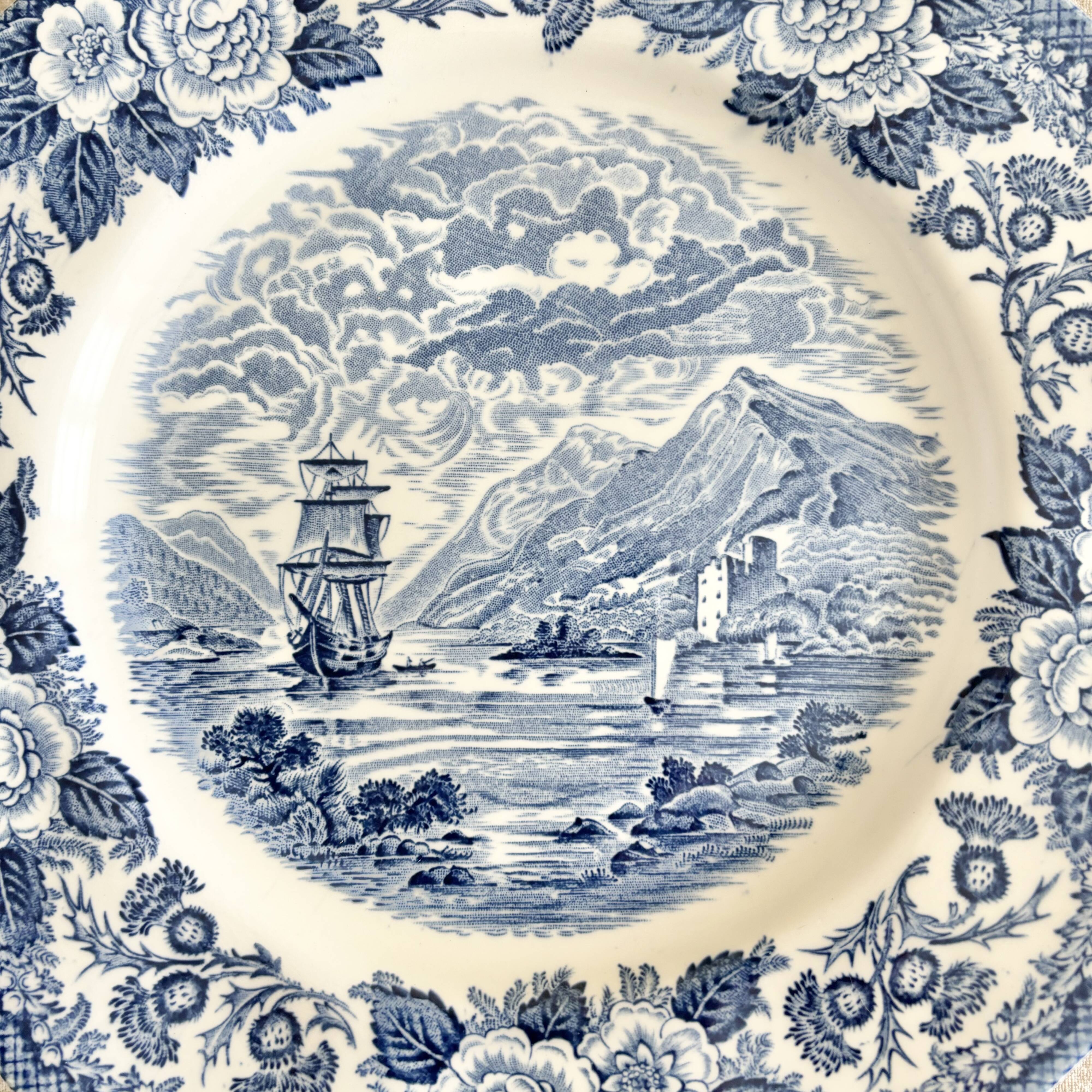 Old English dinner plates
