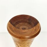 Wooden candle holder