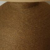 Vintage 70's natural rope lamp base