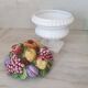 Medici vase and slipware fruit composition