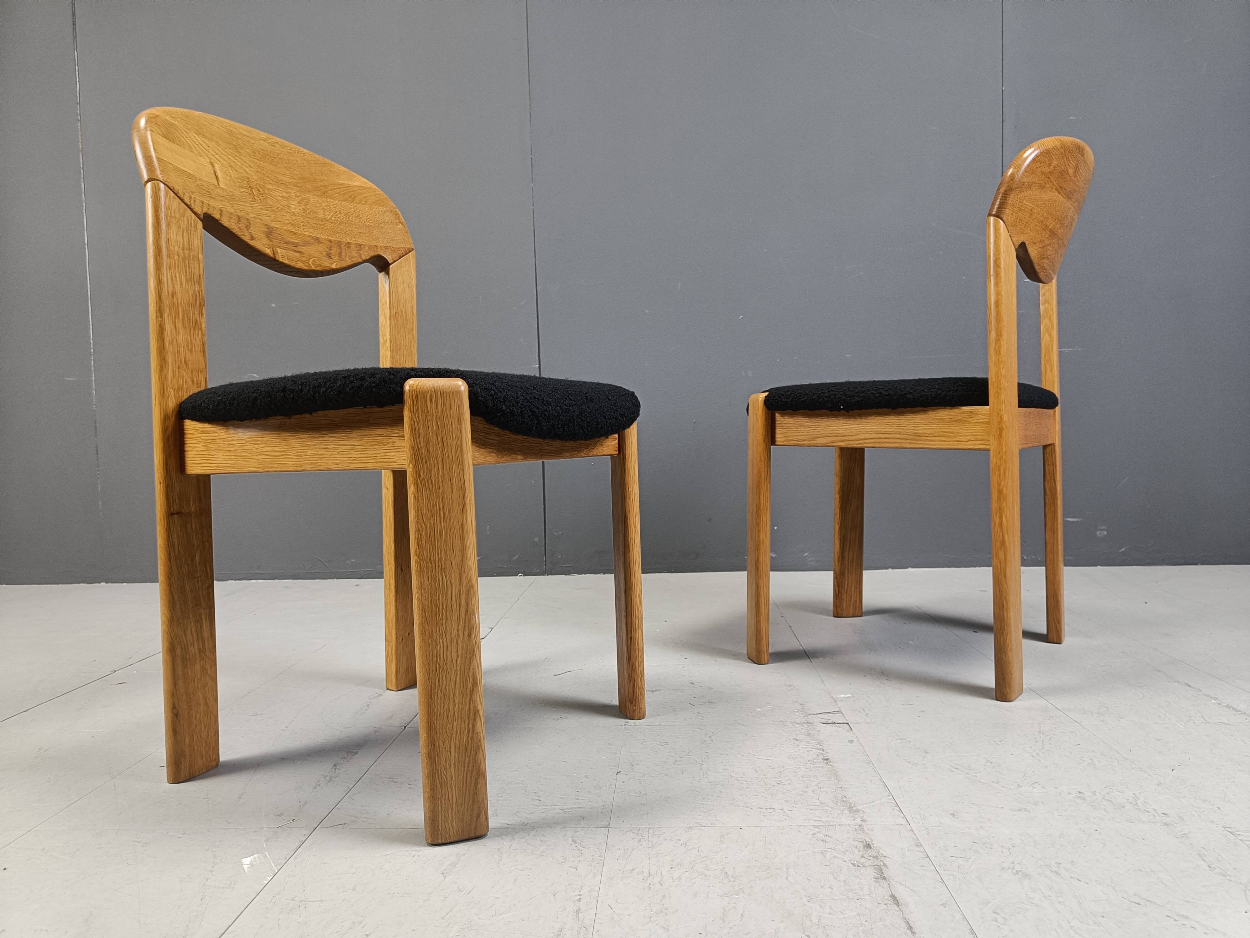 Vintage danish dining chairs, 1970s