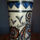 Vase en céramique de Quimper signé Fouillen