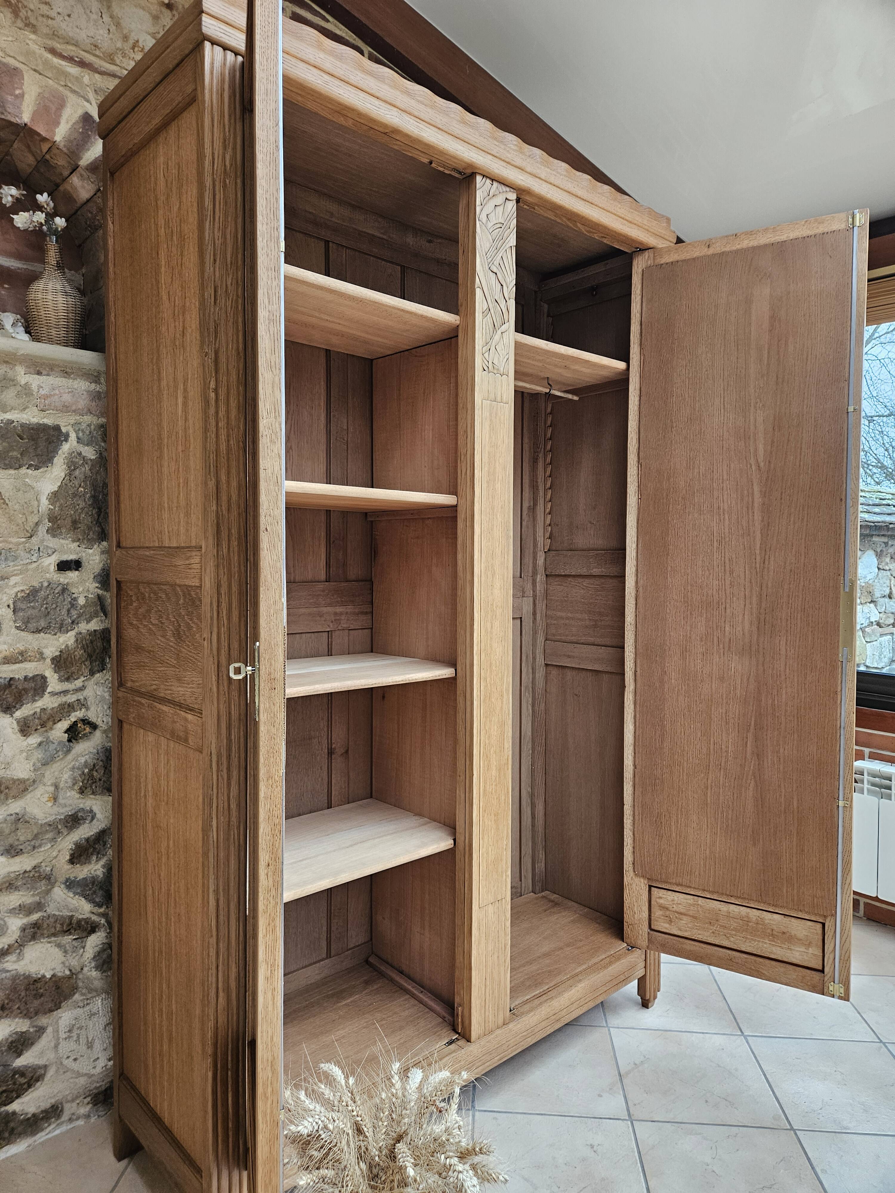 Parisian Art Deco wardrobe