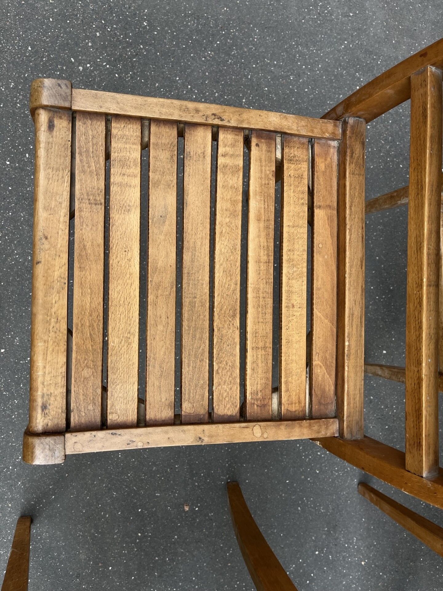 Set of four chairs by René Gabriel