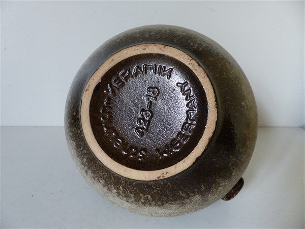 Vase Fat Lava Germany flower decoration