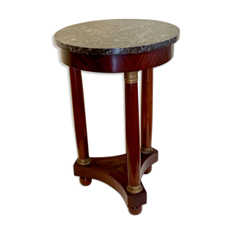 Au guéridon tripode mahogany empire