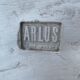 Arlus - Plaster ceiling light - France, 1940