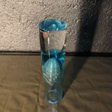 Soliflore, vase en verre gravée 1960