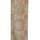 Vintage Turkish hallway rug 75x597 cm