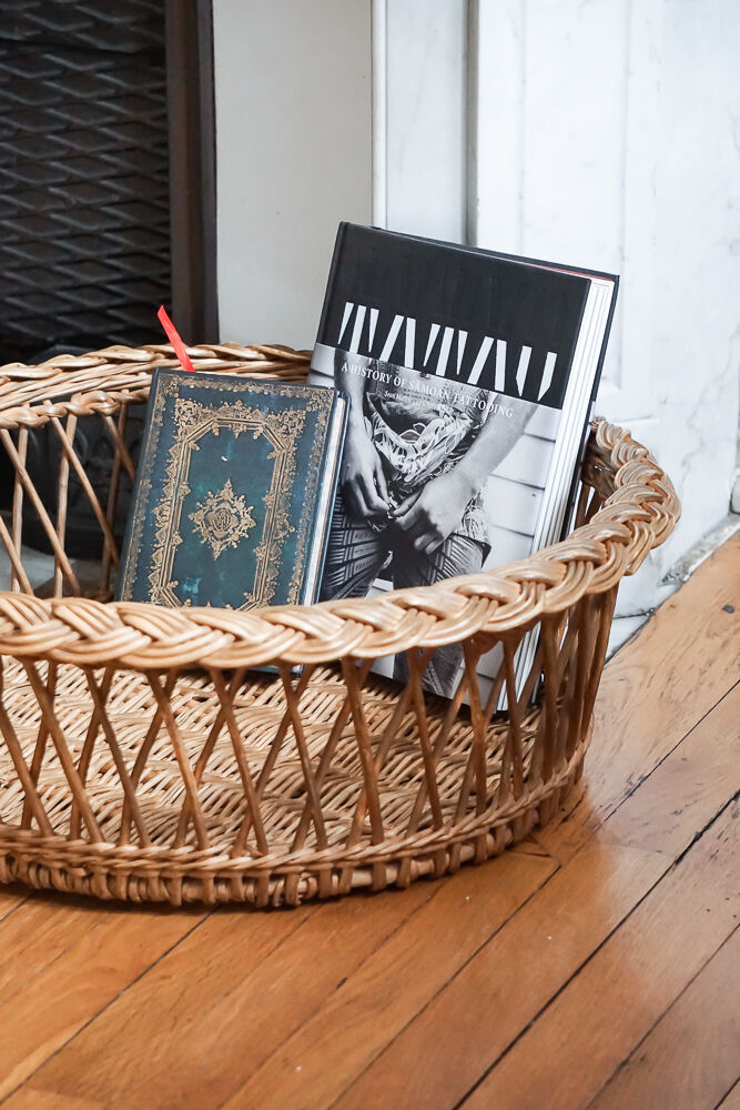 Wicker paner diameter 53 cm