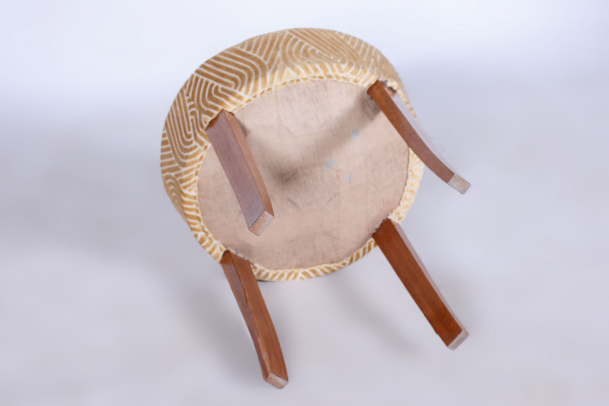 Palisander Seating Set with Coffee Table, Art Deco, Restored, France, 1920s