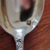 Ravinet d'Enfert: 12 small spoons in solid silver and vermeil, Rococo