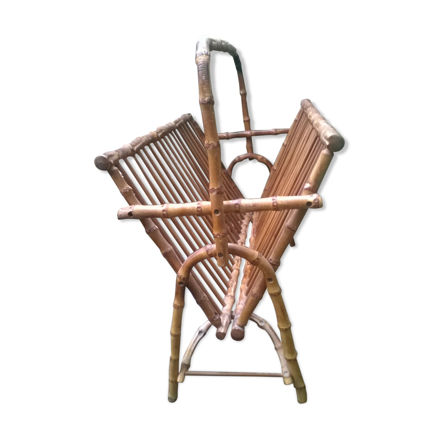 Vintage magazine holder