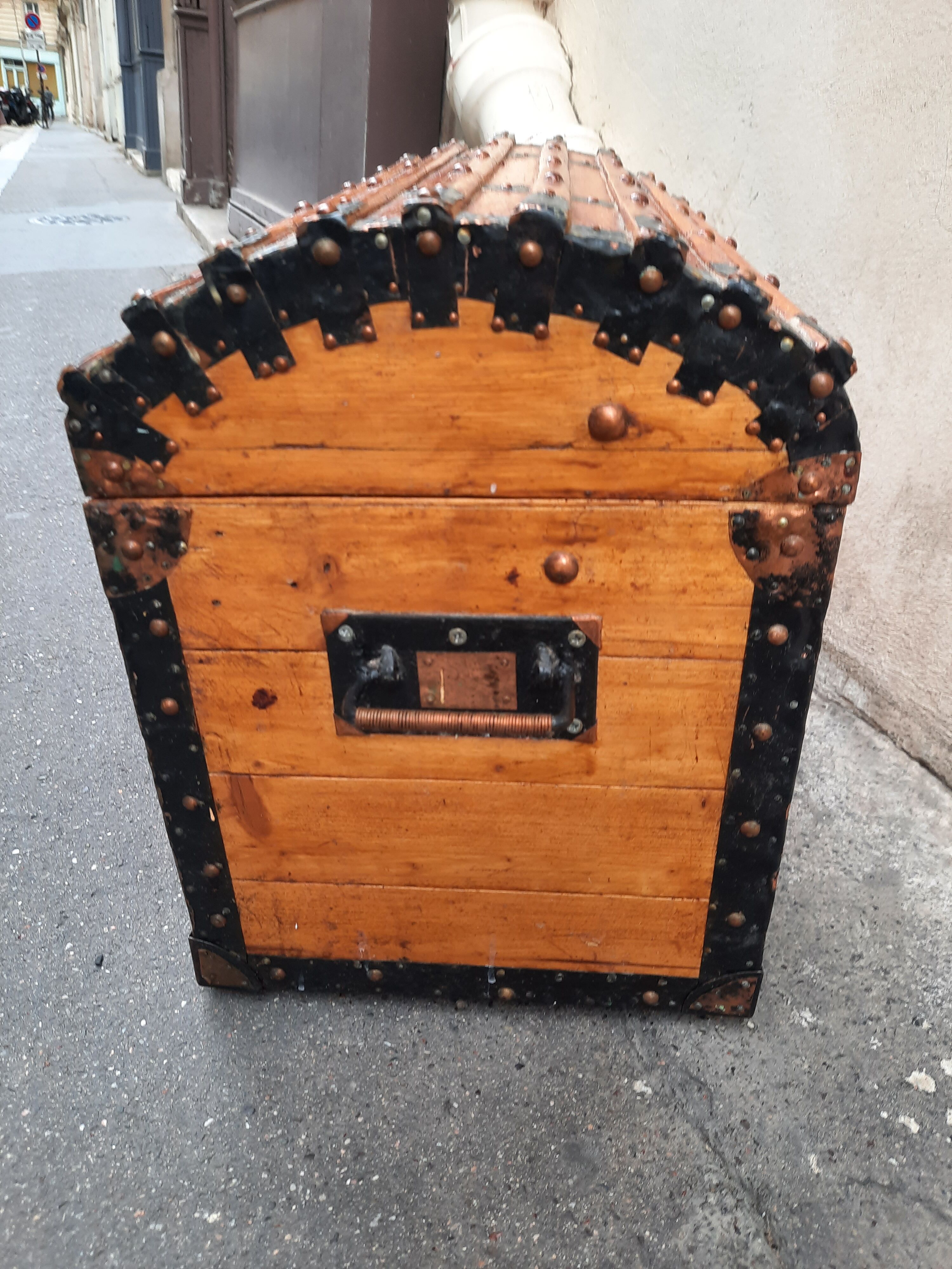 Wooden chest