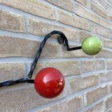pair of vintage coat racks coat hooks