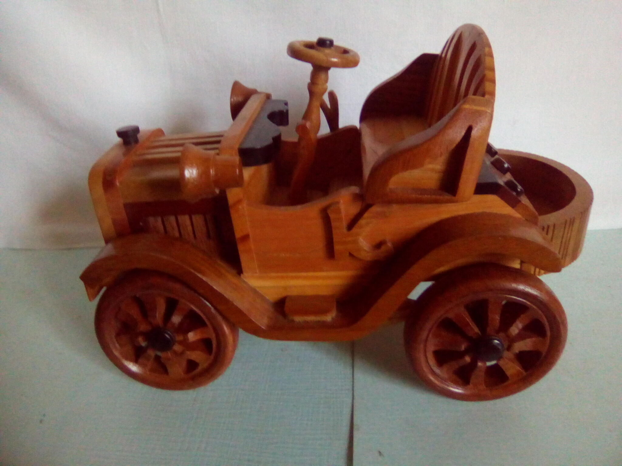 Old wooden car