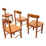 Set of six dining chairs by Rainer Daumiller