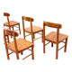 Set of six dining chairs by Rainer Daumiller