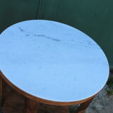 Coffee table with marble tray