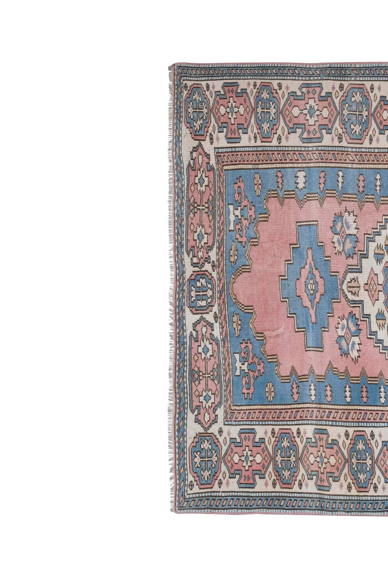Tapis turc vintage fait main 180x200 cm