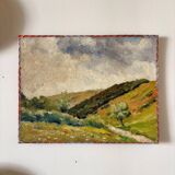Oil painting on canvas "Forest" No. 20