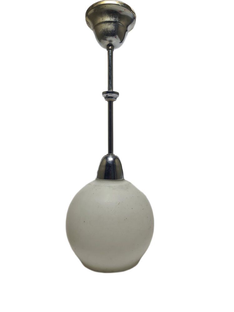 Art Deco pendant lamp, Poland, 1950s