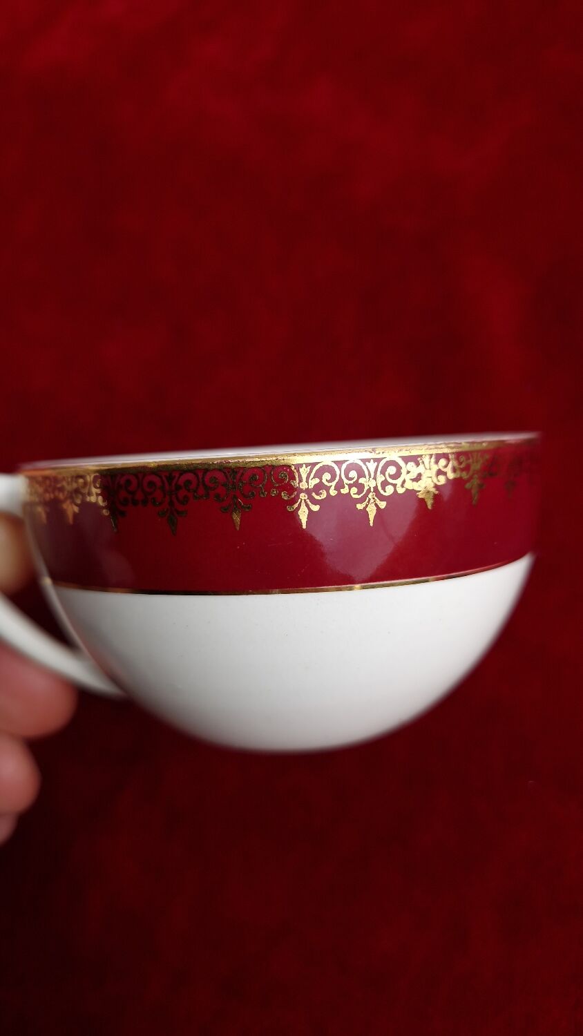 Digouin Sarreguemines coffee service