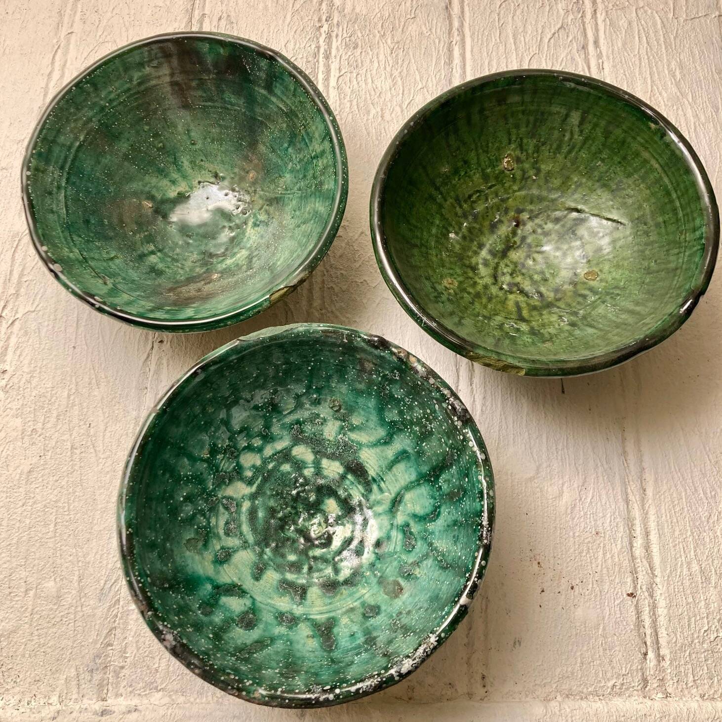 Trio tamegroute bowls