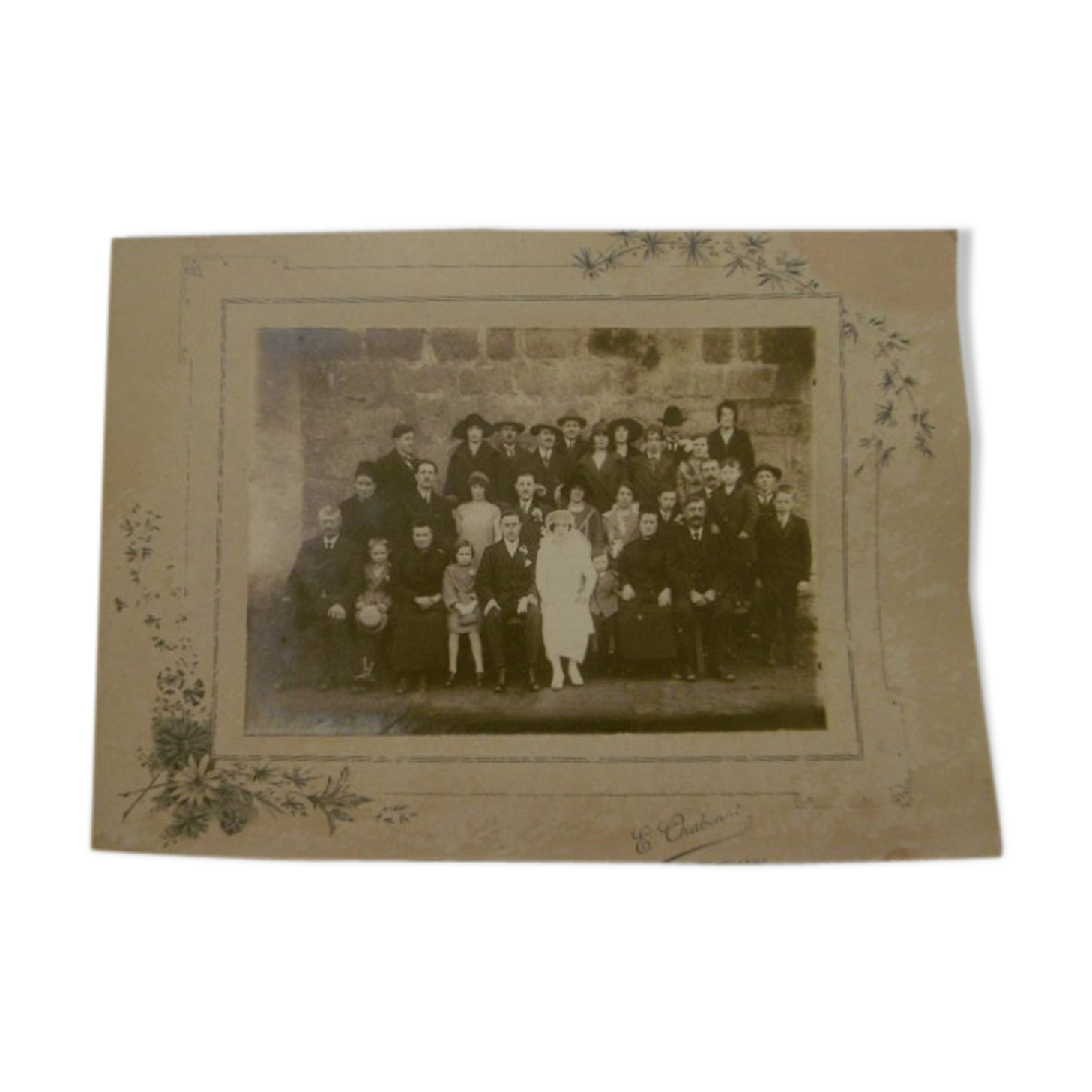 wedding photo in Berry in 1920