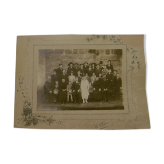 Photo de mariage en Berry en 1920