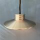 Vintage aluminium space age pendant lamp