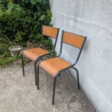 Pair of Mullca style chairs