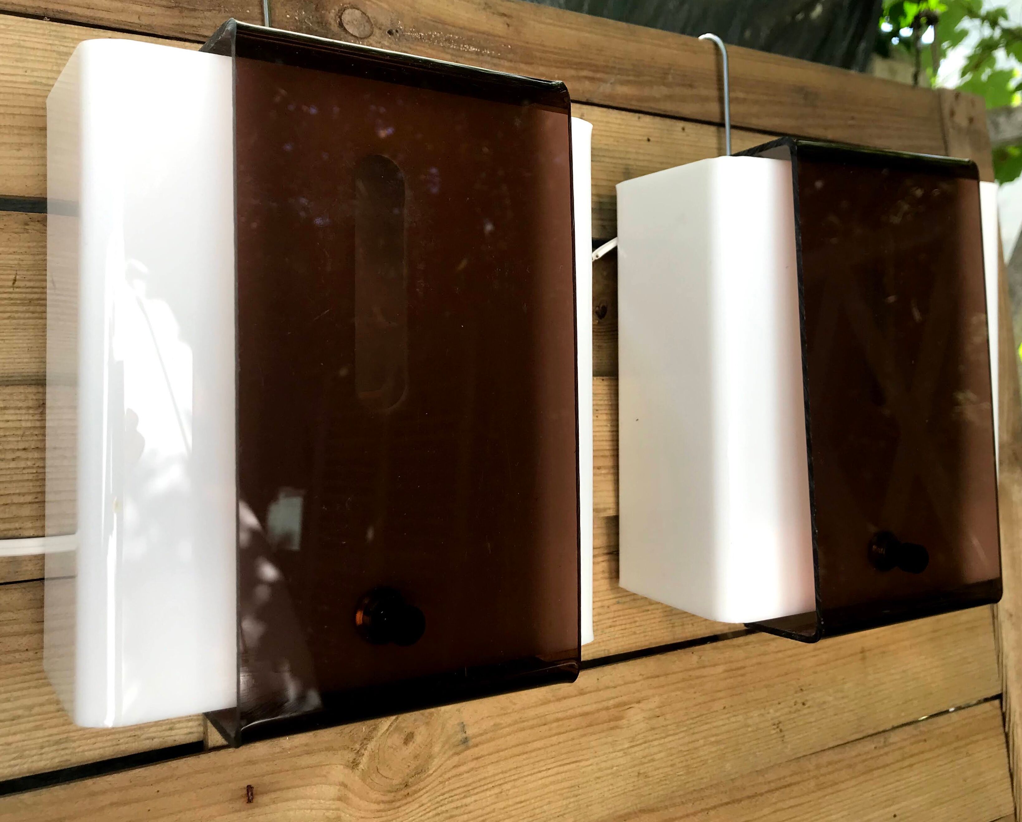 Wall sconces 70s