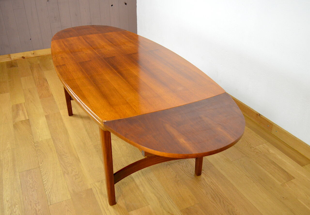 Dining table by Jacques Hauville forme libre 1960