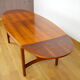Dining table by Jacques Hauville forme libre 1960