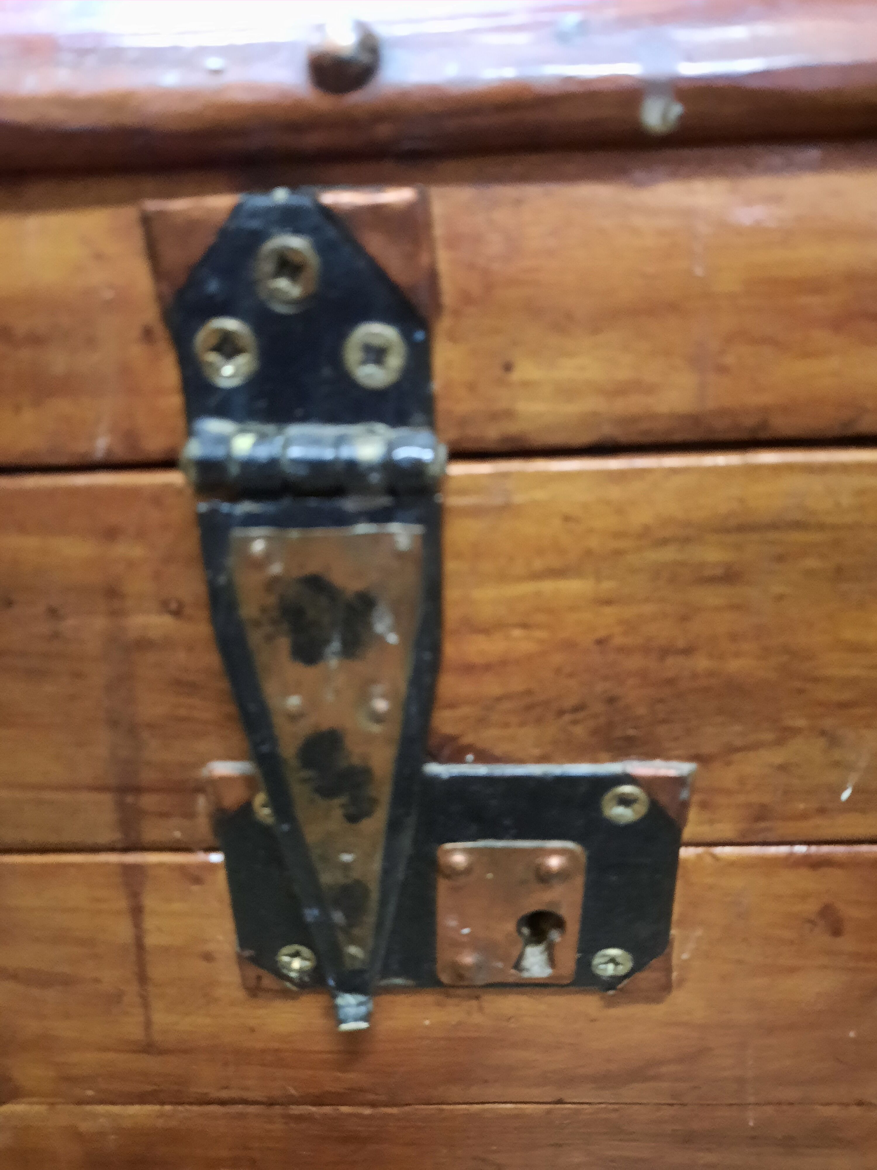 Wooden chest