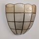 Pair of mother-of-pearl wall lights
