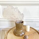 Vintage sandstone candlestick