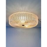 Venetian Gold "Graniglia" Murano Glass Flush Mount