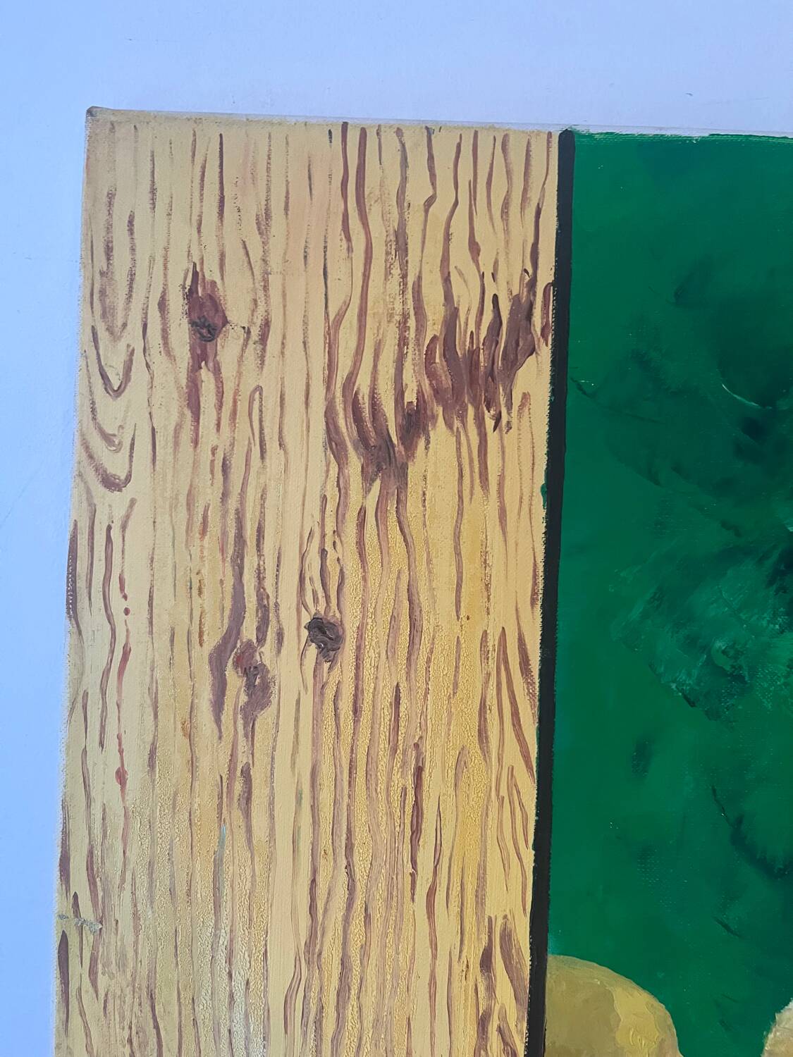 Modern still life with lemons, signed William Joël 95