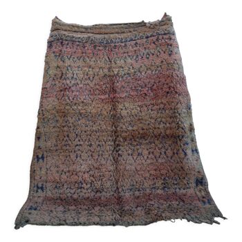 Tapis berbère marocain vintage, 228x190 cm