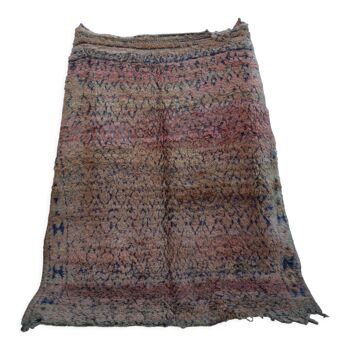 Vintage moroccan berber rug, 228x190 cm