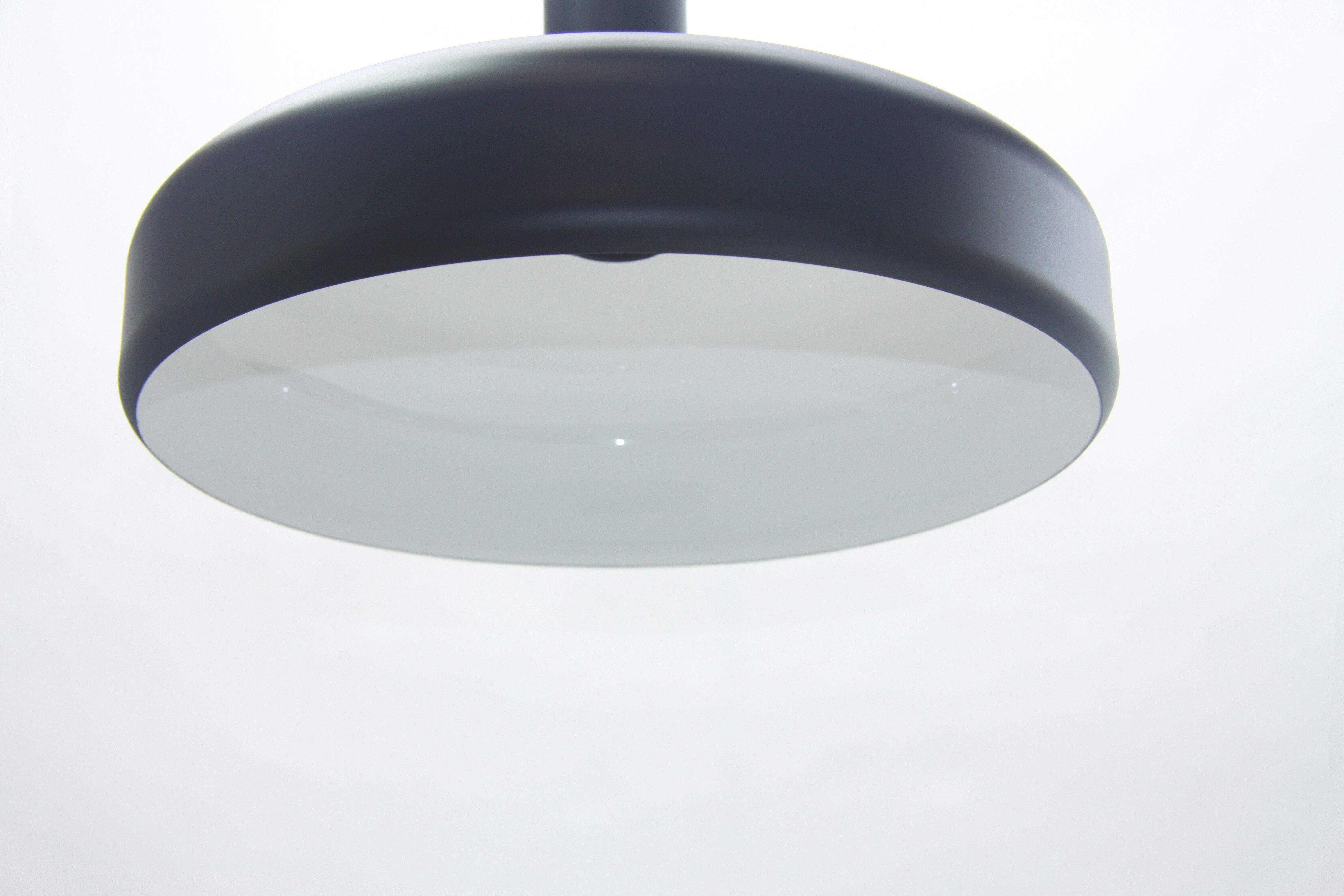 Black hanging lamp, 70's